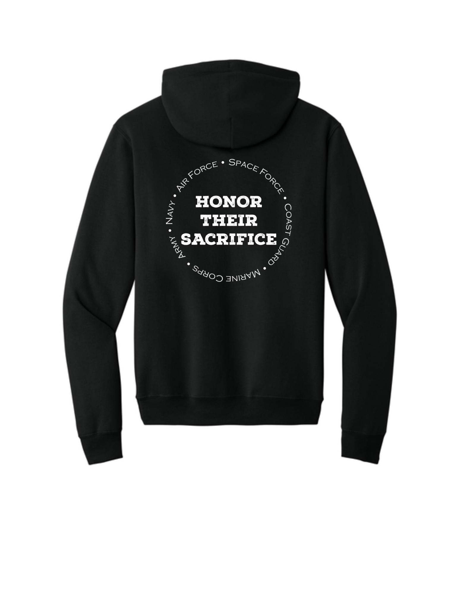 “Honor Their Sacrifice” Fleece Hoodie