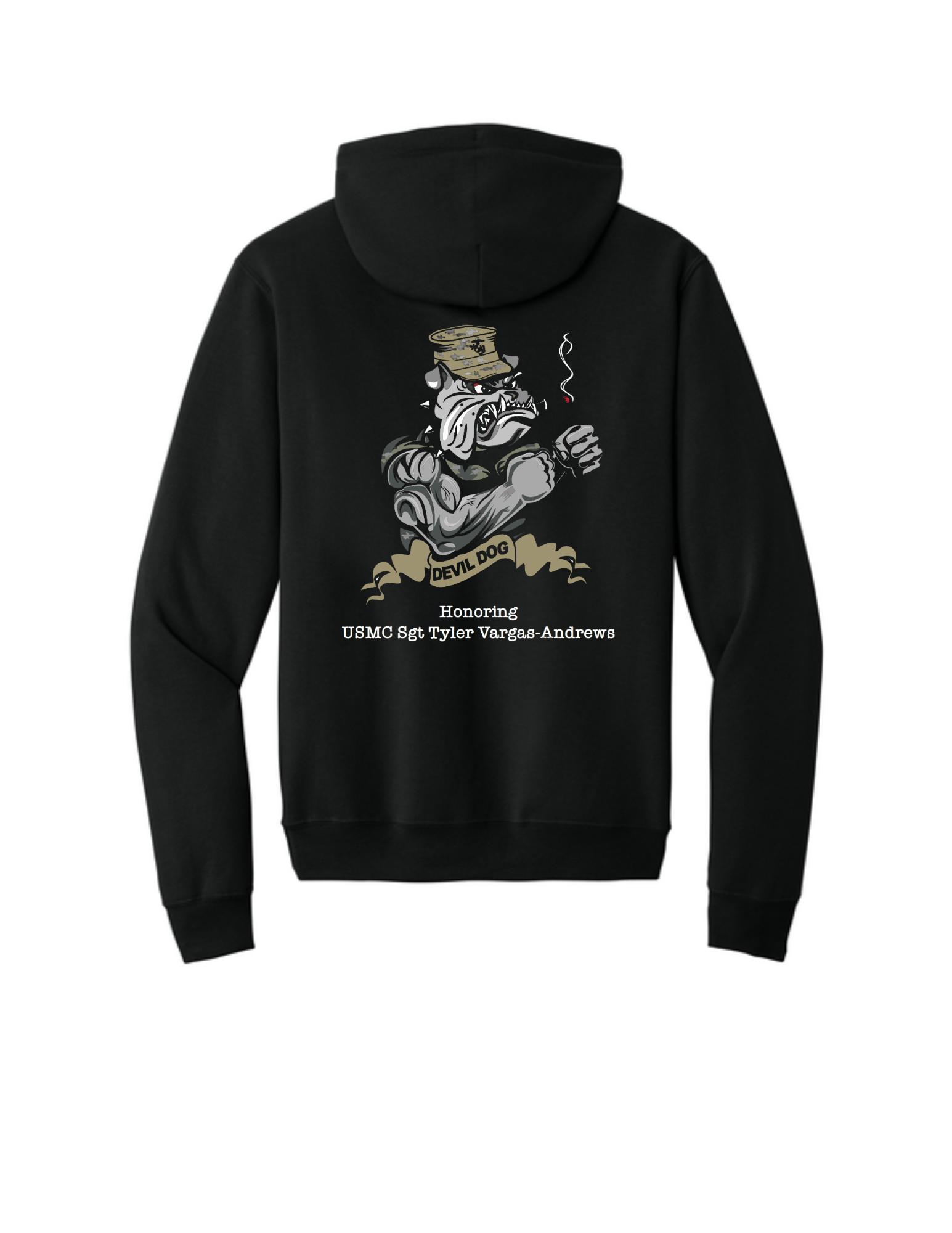 “Devil Dog” Fleece Hoodie