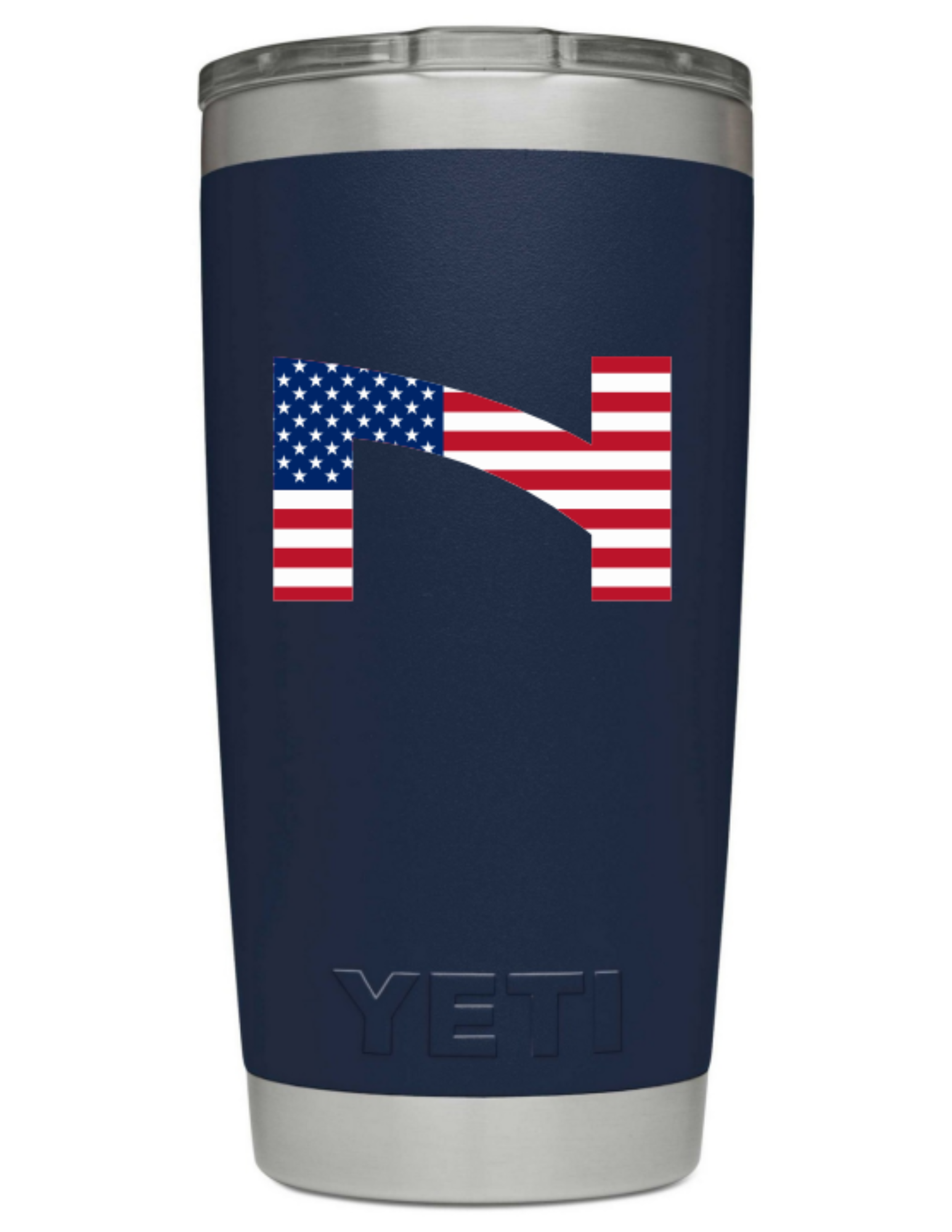 Operation Steel Warrior YETI 20oz Rambler Navy Tumbler