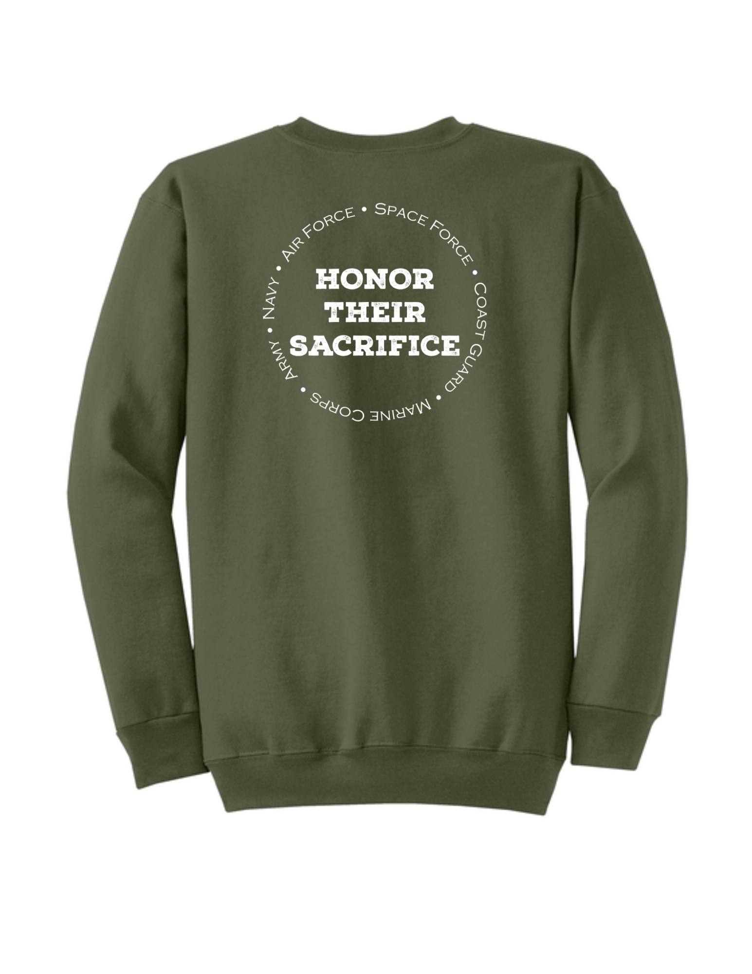“Honor Their Sacrifice” Crewneck Sweatshirt