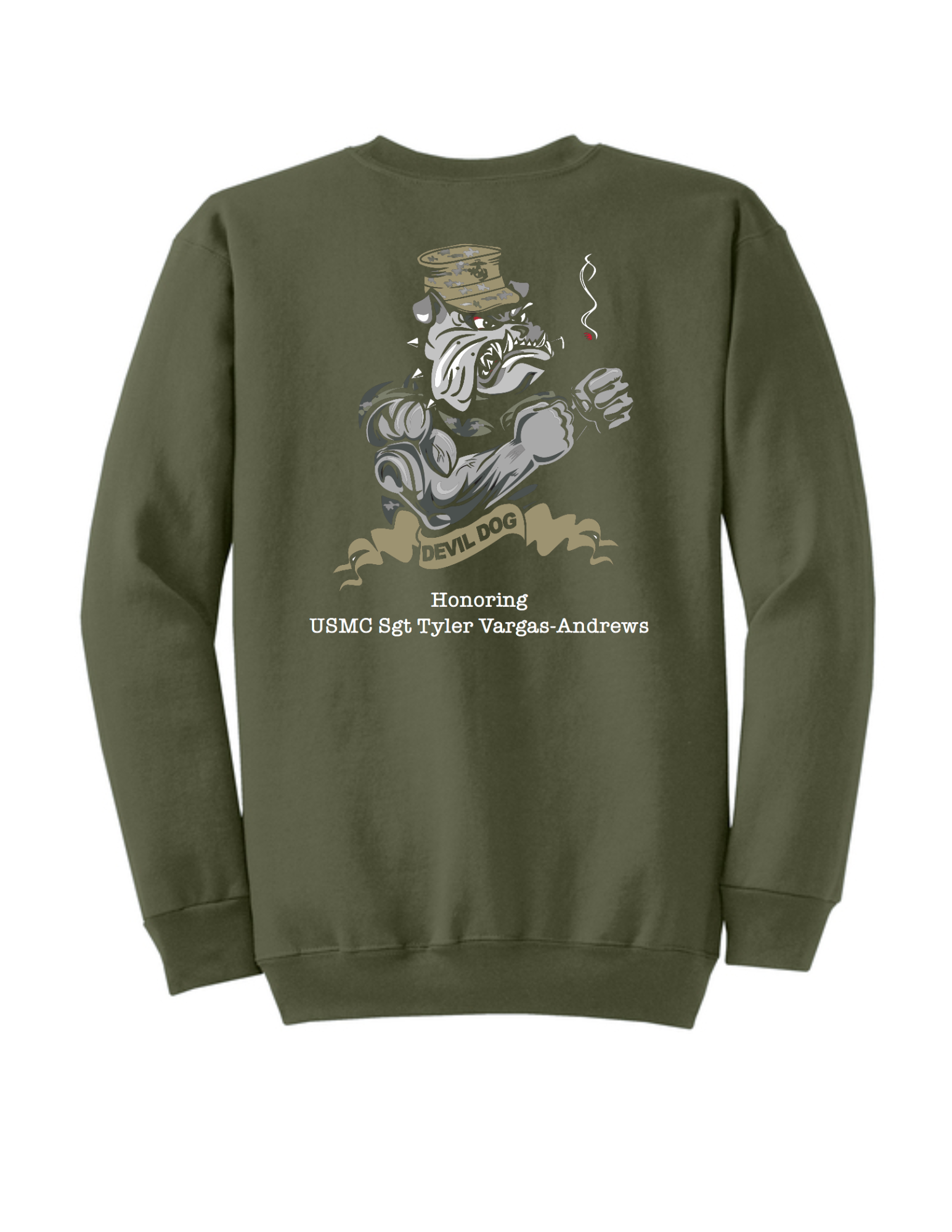 “Devil Dog” Crewneck Sweatshirt