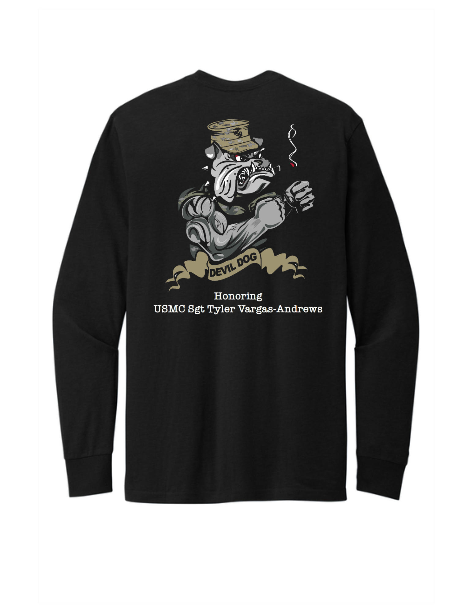“Devil Dog” Long Sleeve Tee