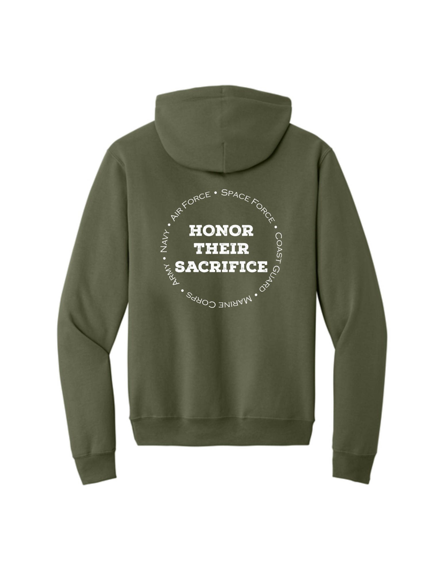 “Honor Their Sacrifice” Fleece Hoodie